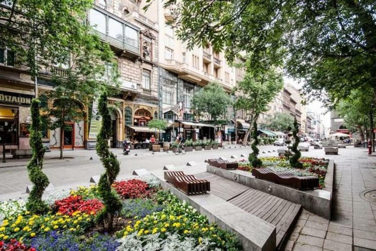 Cozy Downtown Studio Apartment Budapest Luaran gambar