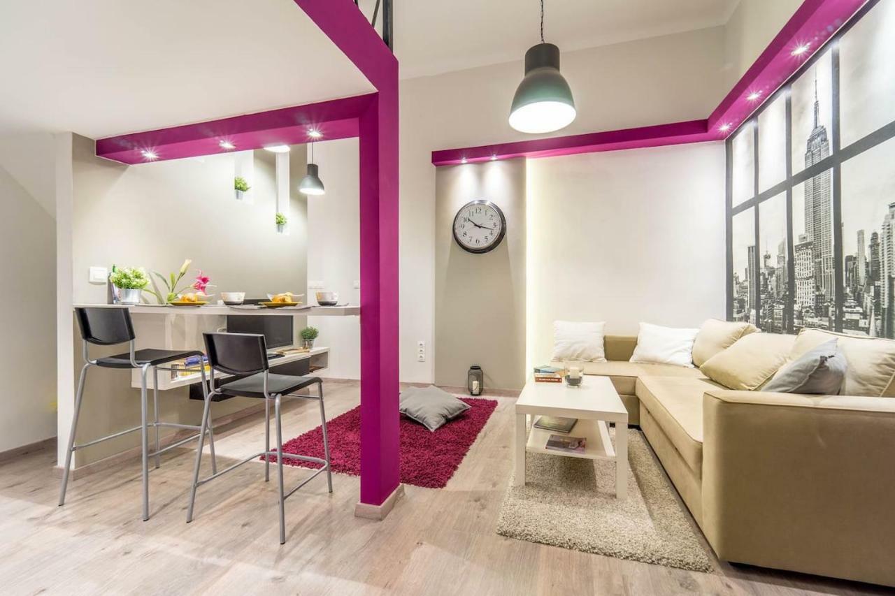 Cozy Downtown Studio Apartment Budapest Luaran gambar